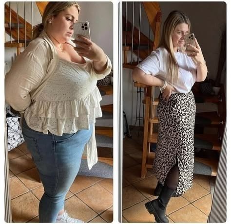 Woman fitness transformation result 1